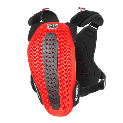 Alpinestars A-5 Plasma Chest Protector - Black Red White - M / L