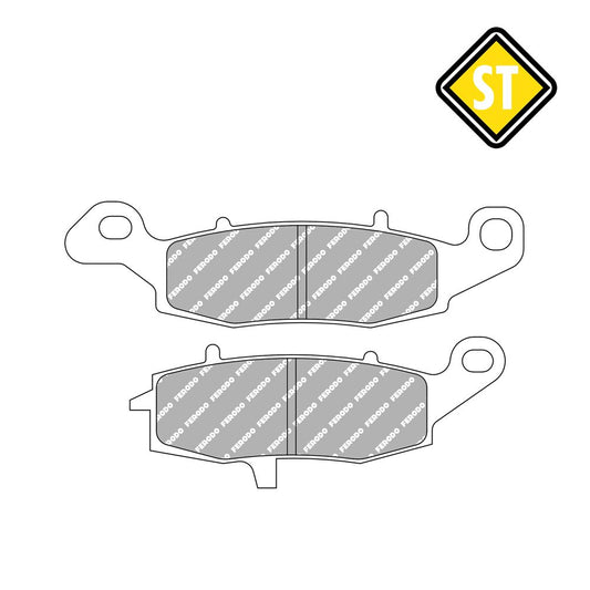 Ferodo FDB2049ST Sinter Grip Road Compound Pad - FA231