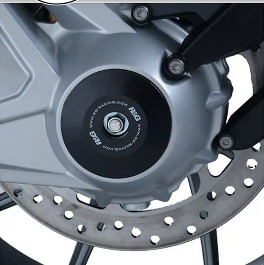 R&G Racing Rear Spindle Blanking Plates for BMW R1200GS/R/RS/NineT (14-17)