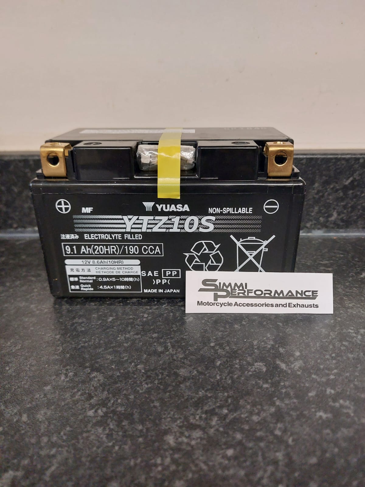 Yuasa Battery Kawasaki Ninja 500 SE 2024 YTZ10S Sealed Battery