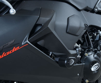 Crash Protectors - Aero Style for Honda CBR1000RR '17-'19 [Non-Drill Kit] Colour: Black