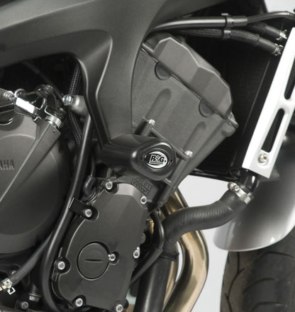 Crash Protectors - Aero Style for the Yamaha FZ6 '04- Colour: Black