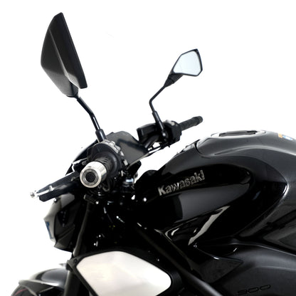R&G Stainless Steel Bar Ends for Kawasaki Z900RS '18- '24, Z900 '17- , ZX636 '19-, Z H2 '20- '24, ZX-25R '20-, Z650RS '21- '24, ZX6-R '19- '24 & ZX-4R(R) (SE) ’23- '24