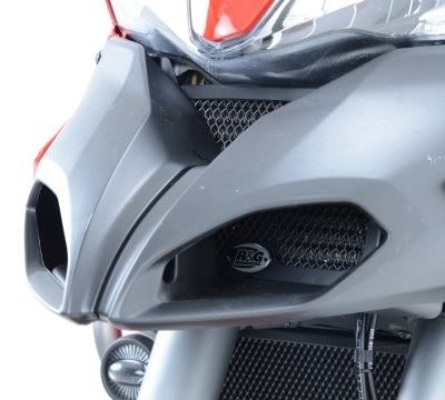 Oil Cooler Guard for Ducati Multistrada 1200 '10-'14 Radiator Guard Colour: Red