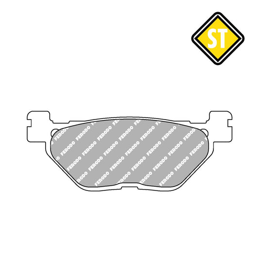 Ferodo FDB2156ST Sinter Grip Road Compound Pad - FA319/2