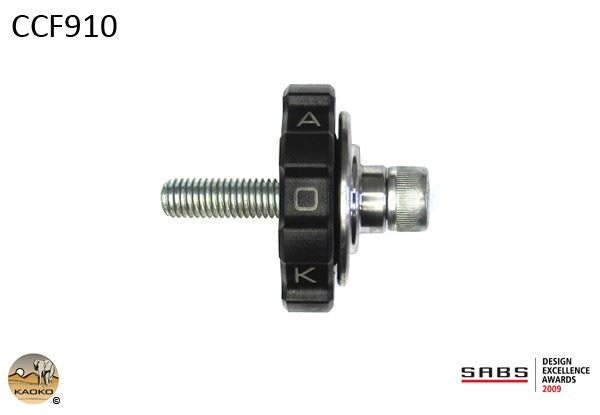 Kaoko Throttle Stabilizer for BMW F800GS (2013-) & F700GS (2013-) : (for use with OEM steel back bone hand guards)