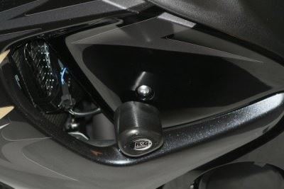 Crash Protectors - Aero Style for Suzuki GSX1300R Hayabusa '08-'20 Colour: Black