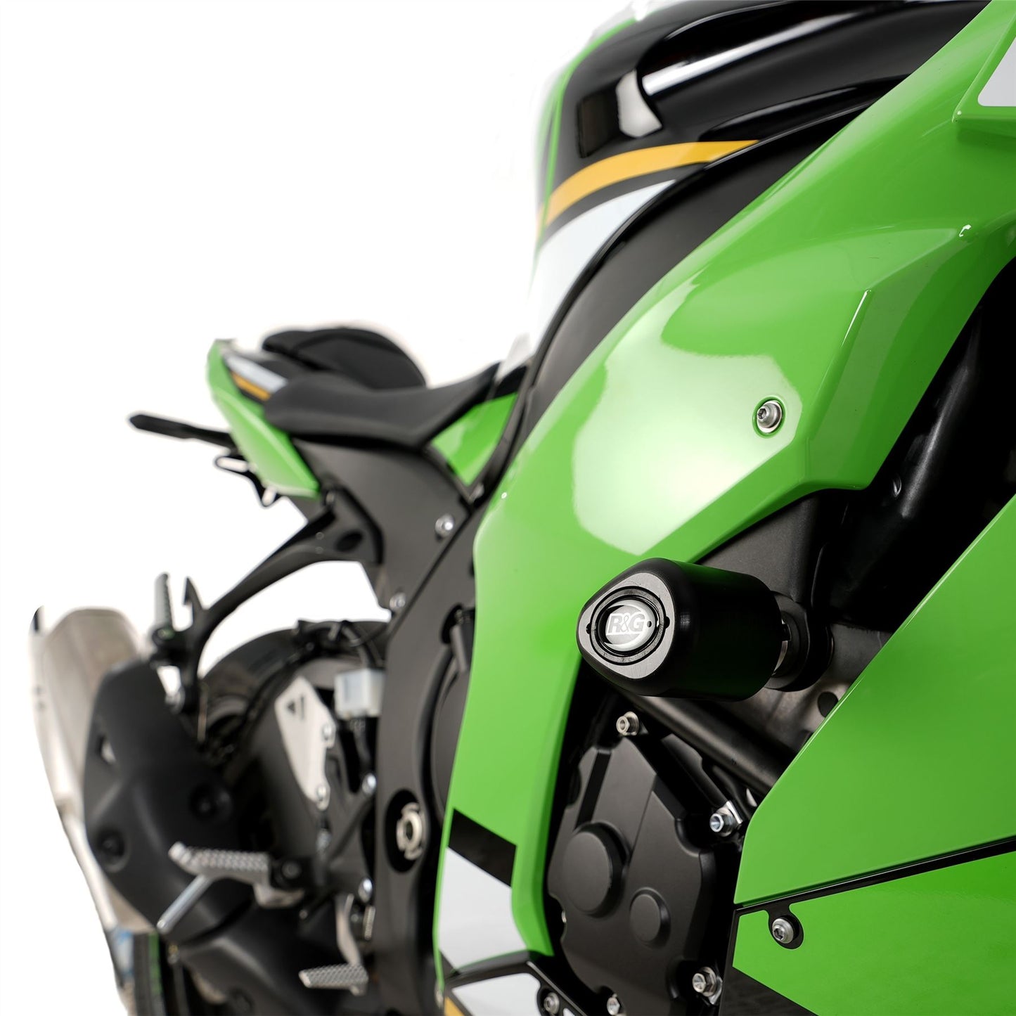 Crash Protectors - Aero Style Kawasaki ZX-10R '11- & ZX-10RR '21-  Colour: Black
