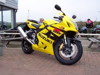 Crash Protectors - Classic Style for Suzuki GSXR600/750  K4-K5 Colour: White