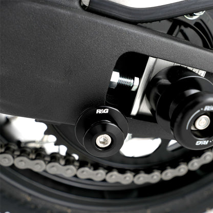 M6 Paddock Stand Bobbins for Yamaha Tenere World Rally(T7 ) '23-, YZF-R125 '19-, MT-125 '20-, Ducati Monster 950 (+) '21- Streetfighter V2(S) '25- & Tenere 700 World Raid '22- Colour: Silver
