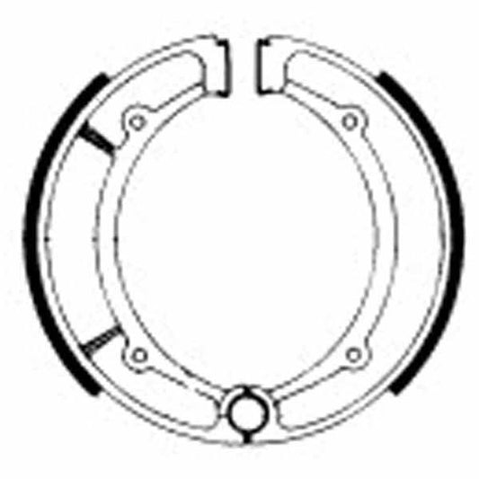 Ferodo FSB736 Brake Shoe Set - 516