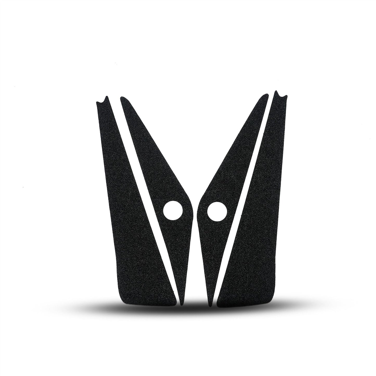 R&G Tank Traction Grips for BMW R1300R '25-(4-PIECE) Colour: Black