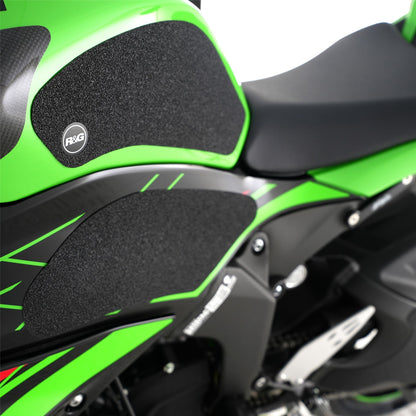 R&G Tank Traction Grip for Kawasaki ZX-6R 636 '13- '24 Colour: Black