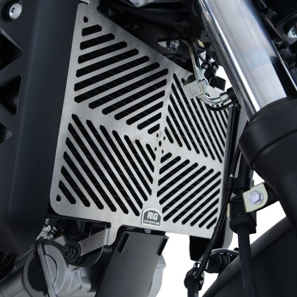 Stainless Steel Radiator Guards for the Suzuki SV650 '16- & SV650X '18- models
