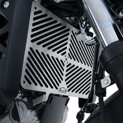 Stainless Steel Radiator Guards for the Suzuki SV650 '16- & SV650X '18- models