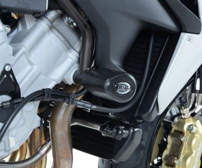 Crash Protectors - Aero Style for MV Agusta 675/800 Brutale, Rivale, Dragster, Stradale and Turismo Veloce models (upto 2016) Colour: White