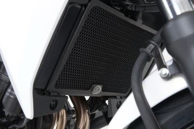 Radiator Guards for Honda CB500F ('13-'15) and CB500X '13- & CB400X '19- models. Colour: Black