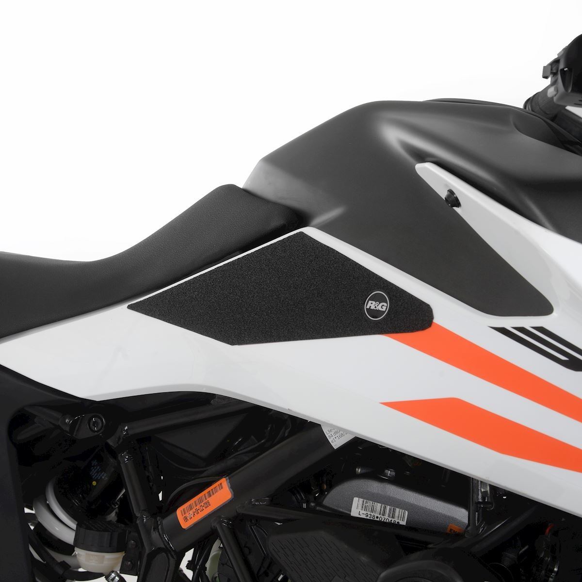 R&G Tank Traction Grips for KTM 390 Adventure '20- '24 Colour: Black