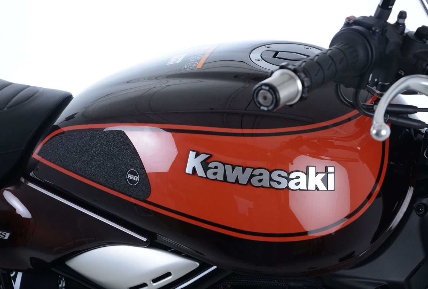 R&G Tank Traction Grips for Kawasaki Z900RS '18- '24 Colour: Clear