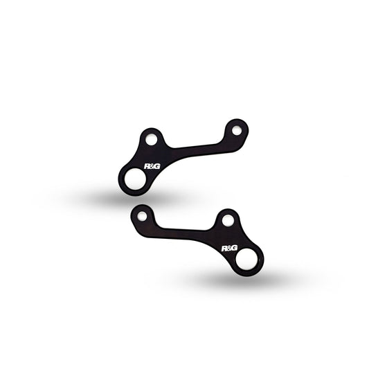Tie-Down Hooks for Triumph Daytona 675/ 675R '13-, Street Triple 675 '17-, Moto 2 765 '20- &  Street Triple R / RS 765 '17-, Street Triple S 765  '17-'20, Colour: Black