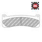Ferodo FDB2167XRAC Sinter Grip XRAC Compound Pad - EP FA263HH