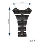Eazi-Grip EVO Centre Tank Pads  Style : Style F Eazi-Grip Colour: Black