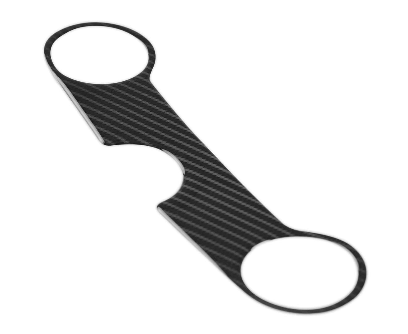 Red Dynamic Carbon Fibre Yoke Pad for Aprilia RSV1000/Falco