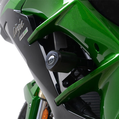 Crash Protectors - Aero Style for Kawasaki Ninja H2 SX '18-'22 Colour: Black