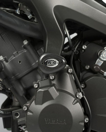 Crash Protectors - Aero Style for the Yamaha FZ6 '04- Colour: Black