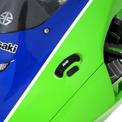 Mirror Blanking Plates for Kawasaki ZX10-R '16- & ZX-10RR '21-