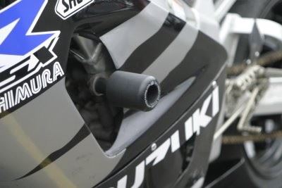 Crash Protectors - Classic Style for Suzuki GSXR1000 K1-K2 Colour: White