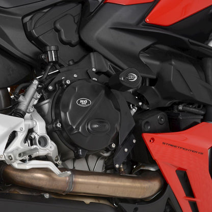 Crash Protectors - Aero Style for Ducati Panigale V2 ’20- '24 & Streetfighter V2 '22- '24 Colour: Black