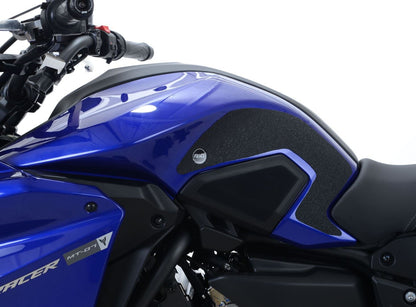 R&G Tank Traction Grips for Yamaha Tracer 700 '16-'20 (FJ-07) Colour: Clear