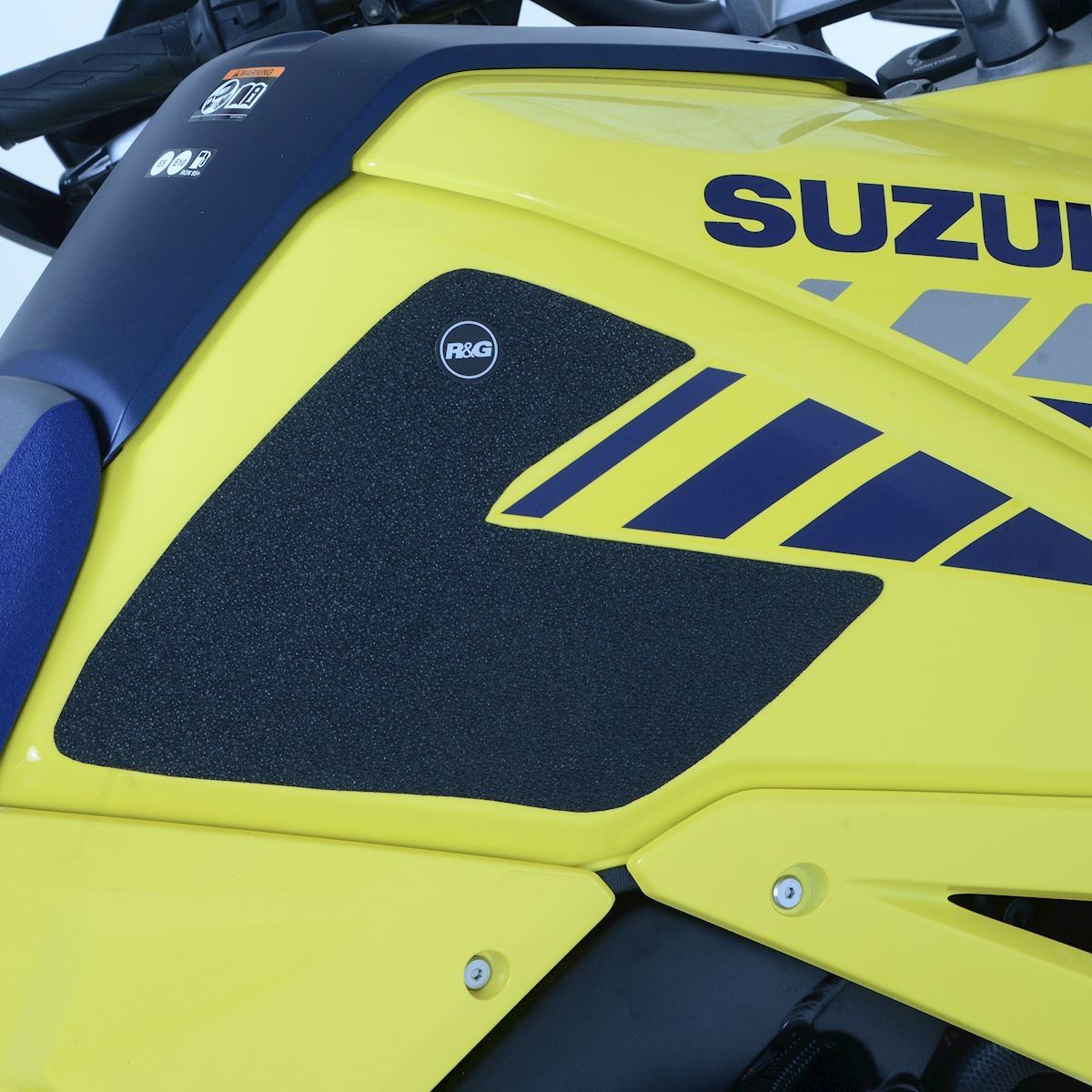 R&G Tank Traction Grips for Suzuki V-Strom 1050 & 1050XT '20- Colour: Clear