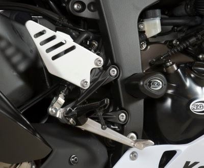 Crash Protectors (Lower) - Aero Style for Kawasaki ZX6R 636 '13- '24 Colour: White