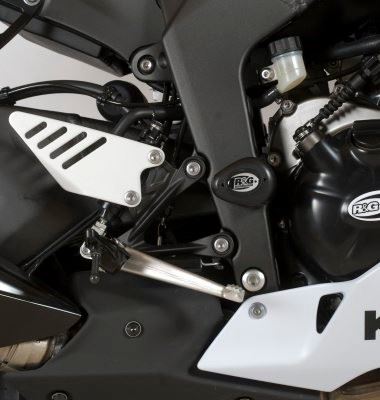 Crash Protectors (Lower) - Aero Style for Kawasaki ZX6R 636 '13- '24 Colour: White