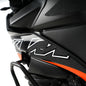 R&G Tank Traction Grips for KTM 890 SMT '23- '24  Colour: Clear