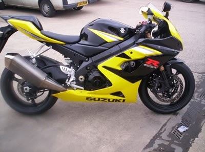 Crash Protectors - Classic Style for Suzuki GSXR1000 K5-K6 Colour: Black