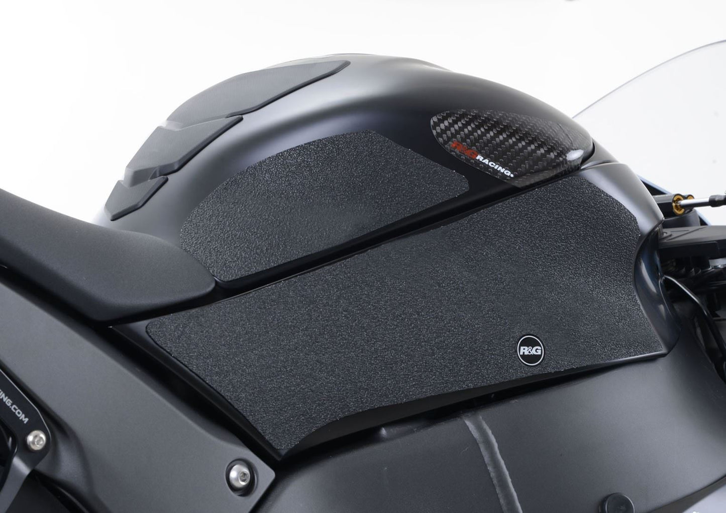 R&G Tank Traction Grip for Kawasaki ZX10R '16-'20 Colour: Black