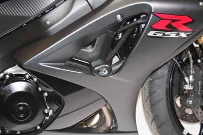 Crash Protectors - Aero Style for Suzuki GSX-R1000 K7-L6 (2007-2016) Colour: Black