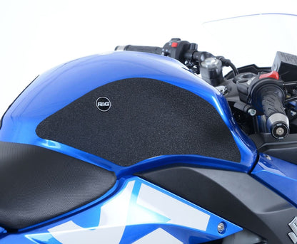 R&G Tank Traction Grips for Suzuki GSX250R '17- Colour: Black
