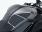 R&G Tank Traction Grip for Yamaha YZF-R125 '08-'18 Colour: Clear
