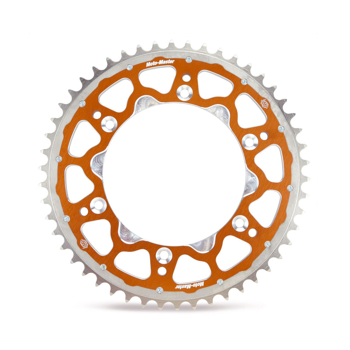 Moto-Master Fusion Dual Ring Rear Sprocket - Orange - 428-49 - KTM/Hqv/GasGas 85SX TC85 MC85 04-25