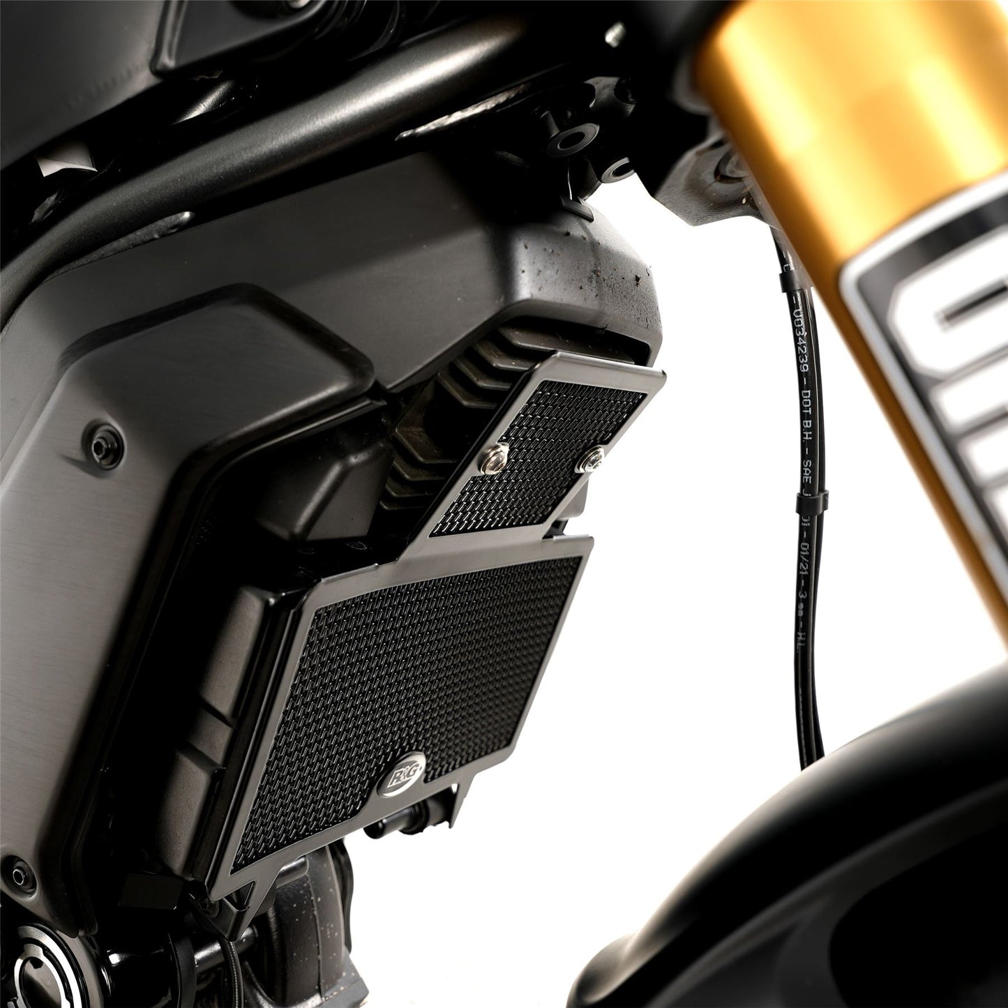 Radiator Guard for the Ducati Scrambler 1100 '18- & Scrambler 1100 Pro '20- Colour: Titanium