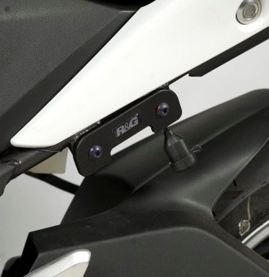 Rear Foot Rest Blanking Plates for the Honda CBR250R ('11-) and WK SP250 /125/50 models.