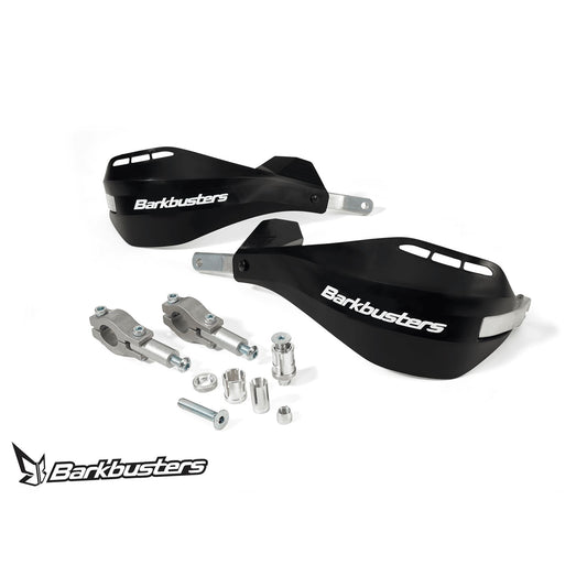 BarkBusters EGO Handguard – Two Point Mount (Straight 22mm) Select Colour: Black / White Logo