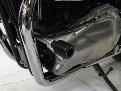 Crash Protectors - Classic Style for  Triumph Thruxton '04-, Bonneville '08-, Scrambler