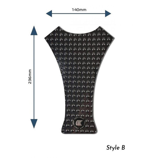 Eazi-Grip EVO Centre Tank Pads  Style : Style B Eazi-Grip Colour: Black