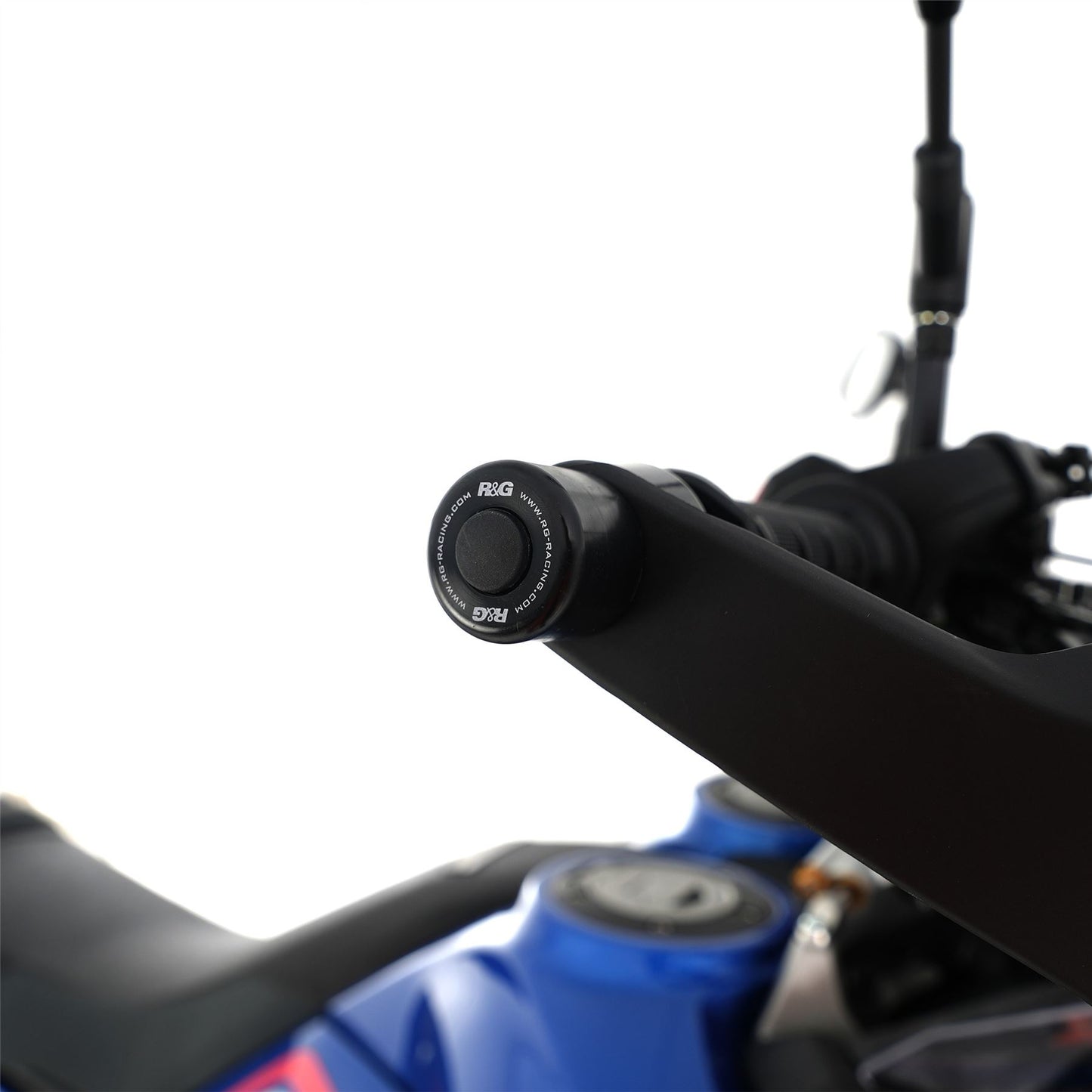 Bar End Sliders for the Yamaha Tenere World Rally(T7) '23-, Tenere 700 '19- , Tenere 700 World Raid '22- & Tenere 700 Rally '21-  (with OEM hand guards)