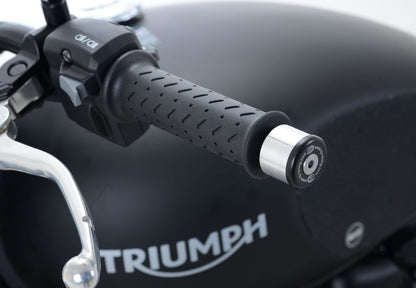 Bar End Sliders for the Triumph Street Twin '16-, Speed Twin 1200 ’19-'21 & Speed Twin 900 '22- '24